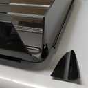 Staples TRU RED Side Load Stackable Plastic Legal Tray, Blk