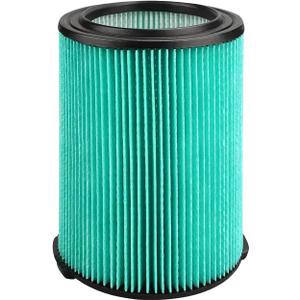 Replacement 97457 VF6000 Vac Filter Compatible With Ridgid Shop Vac 5-20 Gallon Wet/Dry Vacuums WD5500 WD0671 WD6425 WD7000 WD1280 1400RV RV2600B, Fit for Husky 6-9 Gallon Vacs