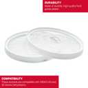 Nesco WT-2SG Round Speckled Plastic 13 1/2" Add-A-Trays for Nesco 20 Series and 30 Series Food Dehydrators