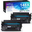 INK E-SALE 148X 148A Toner Cartridge Black (with Chip) High Yield Compatible Replacement for HP 148A 148X W1480A W1480X for HP Laserjet Pro 4001n 4001dn 4001dw MFP 4101fdn 4101fdw Printer (2 Pack)