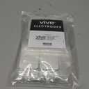 Vive Tens Unit Replacement Pads (40 Pack) - Reusable, Self Adhesive