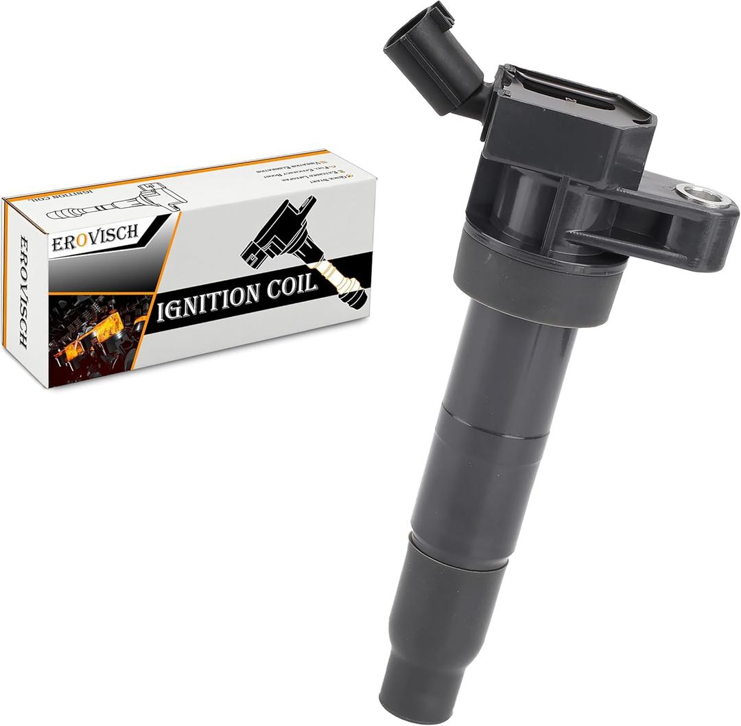 UF611 OEM Ignition Coil - Compatible with Hyundai Equus Genesis Sonata Tucson Kia Borrego K900 Optima Sorento - 2.0L 2.4L 4.6L 5.0L L4 V8 - Replaces # 27300-2G000 27300-3F100 27301-3F100 GN10568