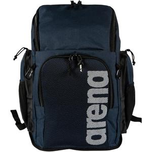 ARENA Unisex - Adult Swimming Sports Backpack 45L Team, Blue, NS & Unisex Swimming Goggles Case, Black/White/Royal, One Size