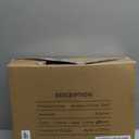 Wisuce Corner Shelf Stand - 5 Tier Walnut Bamboo Small Corner Bookshelf for Office Kitchen Bedroom Plant Stand Living Room Decor Small Space