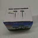 2025 Upgraded Solar Animal Repellent,Ultrasonic Animal Repeller Outdoor with Motion Sensor Cat, Squirrel, Deer, Dog, Raccoon, Skunk, Bird,Rabbit Repellent for Yard, Garden, Lawn,4 Pack