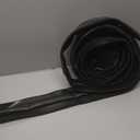 sourcing map Black Silicone U-Channel Edge Trim Seal Strip, 3m Length, Fits 1/8–13/64 Inch Edge, Protective Rubber Gasket for Edge Protection