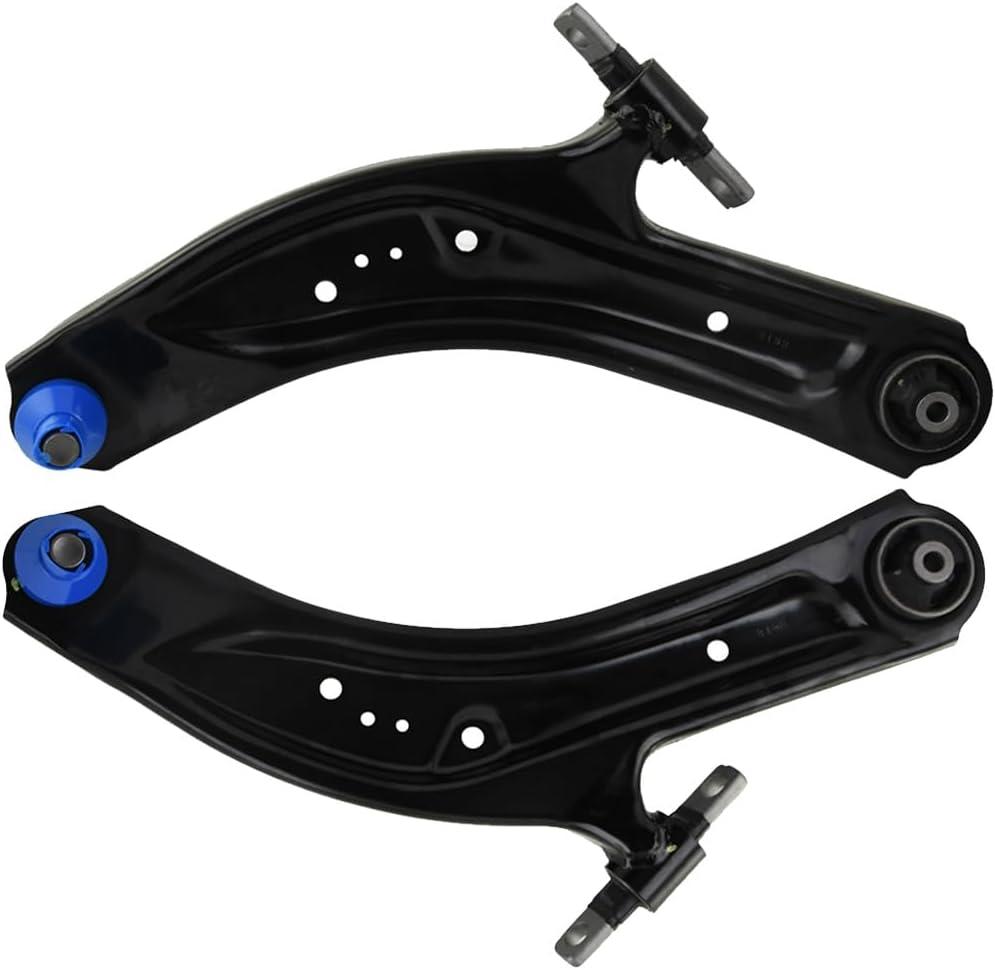 Front Upper Left Right Control Arms Kit w/Ball Joints Fit for 2014-2019 Nissan Rogue, 2017-2019 Rogue Sport,2017-2019 Nissan Qashqai, 2PCS Suspension Kit Replacement K623110 K623111