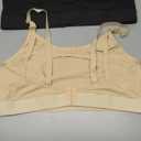 Nursing Bras Maternity Bra for Breastfeeding Pregnancy  Bralette, Extenders & Clips 2 Pack, 2XL