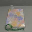 LanBaiLan Laptop Plastic Hard Shell Protective Case, Compatible for New MacBook Air 13 inch 2020 2019 2018 Release A2337 M1 A2179 A1932 Retina Display with Touch ID & Keyboard Cover, Paint Flower