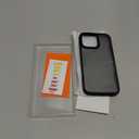 TORRAS Shockproof for iPhone 16 Pro Max Case, 4X Military Grade Drop Proof, Translucent Slim Protective Anti-Scratch Hard PC Back Phone Case for iPhone 16 Pro Max 6.9'', Matte Black Cover