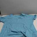 T Shirts Short Sleeve V Neck Tees Womens Tops Beach Vacation Fashion Clothes 2025 Casual Summer Spring Fall Outfits Lake Blue Size L