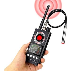 Anti-Spy Wireless RF Signal Detector [Latest Professional Version] Bug GPS Camera Signal DetectorDetection GPS Tracker Hidden Camera Eavesdropping Device Signal Detector