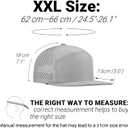 Performance Snapback Hats for Men Women,Flat Bill Cap,Golf,Running,Workout