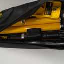 DEWALT Laser Level Mounting Pole, 1/4-Inch Base (DW0882),6.4 x 5.75 x 31.5 inches, One Size