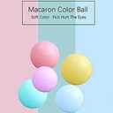 MoonxHome Ball Pit Balls for Toddlers, BPA Free Crush Proof Plastic Toy Balls for Ball Pit, Children's Pool Water Toys, Macaron Ocean Balls for Play Tent 2.15 Inch Pack of 100 200 500 800 1000