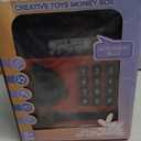 Refasy Piggy Bank Cash Coin Can ATM Bank Electronic Coin Money Bank for Kids Age 3-12, Money Savings Box Mini ATM Coin Bank Toys Gifts for 3 4 5 6 7 8 9 10 11 12 Year Old Boys Girls (Red)