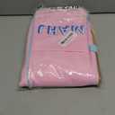 Aliceset Mahjong Rack Storage Bag 21 x 6.5 x 2 Inches Mahjong Gifts for Women Mah Jong Tile Bags with Zipper for Tiles and Pushers Rack Storage Bags Gifts Accessories(Only Bag)(Light Pink)