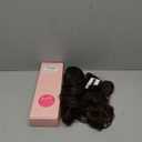 REECHO Ponytail Extension, Messy Bun Hair Pieces 3-in-1 Claw Clip in Ponytail Hair Extensions Short Natural Wavy Hair Bun Hairpieces for Women with Short Thin Hair - Chocolate Brown
