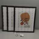 16x20 Picture Frame Black Set of 3, Display Pictures 11x14 with Mat or 16 x 20 Without Mat, Poster Frames 16x20 for Wall Hanging Horizontal and Vertical