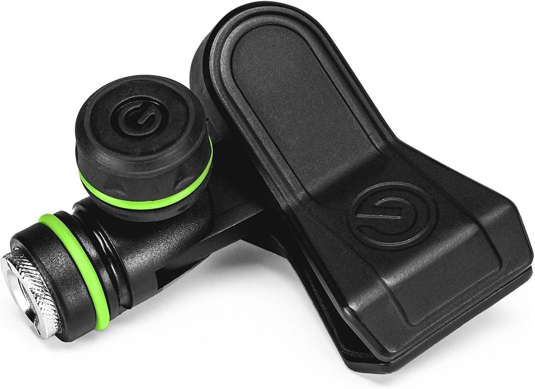 Gravity Microphone Clamp MS U CLMP Universal Microphone Clamp for Handheld Microphones Mic Holder, black