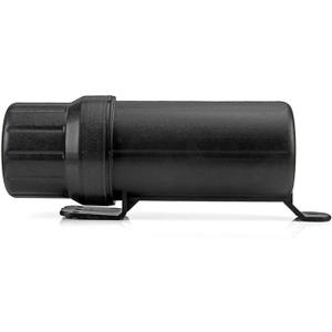 Motorcycle Off-Road Universal Waterproof Tool Tube Gloves Raincoat Storage Box Cap Holder Canisters Tool Repair Box Document Holder (Black, Big)