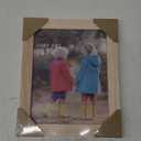 Core Art  8x10 Picture Frame, Natural Solid Wooden Picture Frames, Display 5x7 with Mat or 8 x 10 Without Mat, Wall or Tabletop, 1 Pack, Natural