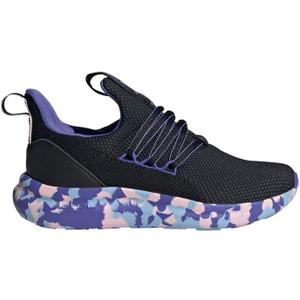 Adidas Unisex-Child Lite Racer Adapt 7.0 Sneaker (4 Big Kid, Black/Clear Pink/Cobalt Blue)
