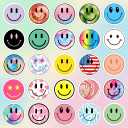 6 x 50pcs 2.12 INCH Smiley Face Stickers for Water Bottles & Laptops  Cute Aesthetic Vinyl Waterproof Decals  Happy Preppy Sticker Pack for Kids, Teens, Girls, Scrapbooking, Journaling & Teacher Rewards