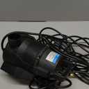 Acquaer Automatic Swimming Pool Cover Pump, Submersible Sump Pump with 3/4 Check Valve Adapter & 25ft Power Cord, Water Removal for Pool, Hot Tubs, Rooftops, Water Beds and More, 1/3 HP 2950 GPH