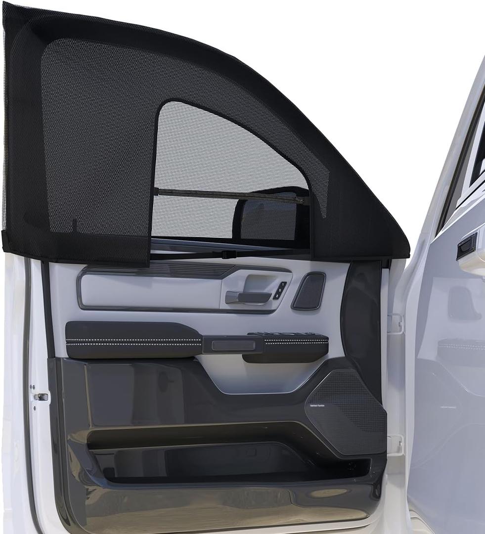 Side Window Shades for Ford F-150 2015-2025, F-150 Lightning 2022-2025 Window Shades for Front Side Window 1 Pair
