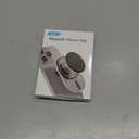 AUROX Magnetic Phone Grip Holder for Magsafe Phone Grips, Expandable Collapsible Phone Grip Stand Holder with Kickstand for Magsafe Stand Compatible for iPhone 17 16 15 14 13 Series,Transparent Purple