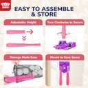 TOY Life T Ball Set for Kids 3-5 5-8, Toddler Baseball Set for Girls, T Ball Stand Sets with Baseball Glove, Tball Bating Tee Outdoor Indoor Toys for Toddler Girls