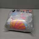 Miss Bei Girl's Winter Coat Jacket Hooded Kids Toddler Flower Print Parka Outwear Warm Cotton Puffer Hooded Jacket (8-9 Years, Gray)