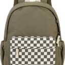 Ryushoyo Toddler Backpack Kids Backpacks with Chest Strap Heavy Duty Canvas Bookbag for Boys and Girls Elementary School Backpack (Army Green)