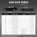Car Cover Waterproof All-Weather,Heavy-Duty Outdoor Full Exterior Automobiles SUV(Length up to 181 inch) with Windshield Sun Shade Universal Fit Subaru CrossTrek,Audi Q3,Soul,Element etc