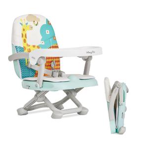 Dream On Me Munch N Go Booster Seat for Babies 636 Months, 3-in-1 Feeding, Floor & Table Seat, Adjustable 4 Heights, Lightweight Portable Design, 3-Point Safety Harness, Easy to Fold & Carry- Mint