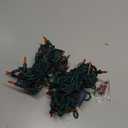 Hopolon Orange Halloween Lights, 2PACK 13ft 50 Orange Lights String,120V Fall String Light, Plug in Green Wire Fall Light Waterproof for Spooky Thanksgiving Party Decor(2pcs)