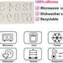 Happy Birthday Silicone Molds Birthday Alphabet Fondant Mold Numbers Chocolate Molds For Birthday Party Cake Decorating Cupcake Topper Gum Paste Candy Polymer Clay Set Of 2