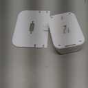 Wall Outlet Extender with Shelf and Night Light, Surge Protector, Wall Mount Charger Multi Plug Expander with 5 AC Outlets and 3 USB A Ports 1 USB C, Wide Space 3-Sided Power Strip Multi Plug Outlets (White)