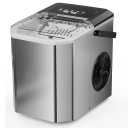 Frigidaire 26 Lbs per Day Portable Compact Maker, Ice Making Machine, Stainless, Medium