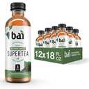 Bai Iced Tea, Socorro Sweet, Antioxidant Infused Supertea, Crafted with Real Tea (Black Tea, White Tea), 18 Fluid Ounce Bottles, 12 Count (Pack of 1) (EXP 10/07/26)