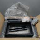 Mini Split Ground Stand for 18000-36000 BTU, Mini Split AC Bracket for Ductless Air Conditioners Heat Pump System,Heavy Duty Condenser Stand Adjustable Length 27.5" to 41.3" Max Load 550Lbs (Black)