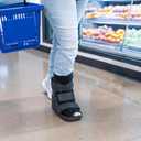United Ortho USA14015 Short Cam Walker Fracture Boot, Medium (Black, M)