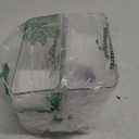 vacane 2 Pack Plastic Adhesive Mount Over Cabinet Door Organizer, Wall Organization Container Makeup Organizer Hanging Basket Bins for Kitchen, Pantry, Craft Room, Office, Space Saving Holder (Large)