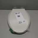 KOHLER 4636-RL-NY Cachet ReadyLatch Elongated Toilet Seat Slow Close, Soft Close Toilet Seat Quiet Lid, Contoured Grip-Tight Bumpers Installation Hardware, Apartment Essentials, Dune