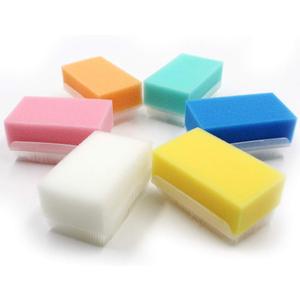 Wellgler's Autism Sensory Brush for Therapy, Surgical Scrub Brush, Bbaby Sponge for Bathing, Cradle Cap Brush (6Pack)