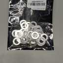 50Pcs M14 Oil Drain Plug Gasket, Aluminum Crush Washer, Seal Ring by KeeRoarin