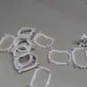 ROYHOO  12PCS Halloween Teeth Fangs Vampire Teeth for Halloween Cosplay Party Costume Accessories Decorations (White)