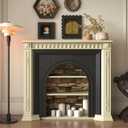 Peel and Stick Wallpaper Brick Stone wallpaper 17.7 " x 118 " Self-Adhesive Wallpaper Stone Contact Paper 3D Wall Paper Stone Brick Textured Vintage Removable Wallpaper for Fireplace Kitchen Vinyl