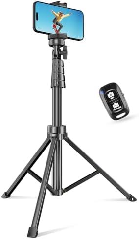 SENSYNE 62" Phone Tripod & Selfie Stick, Extendable Cell Phone Tripod Stand